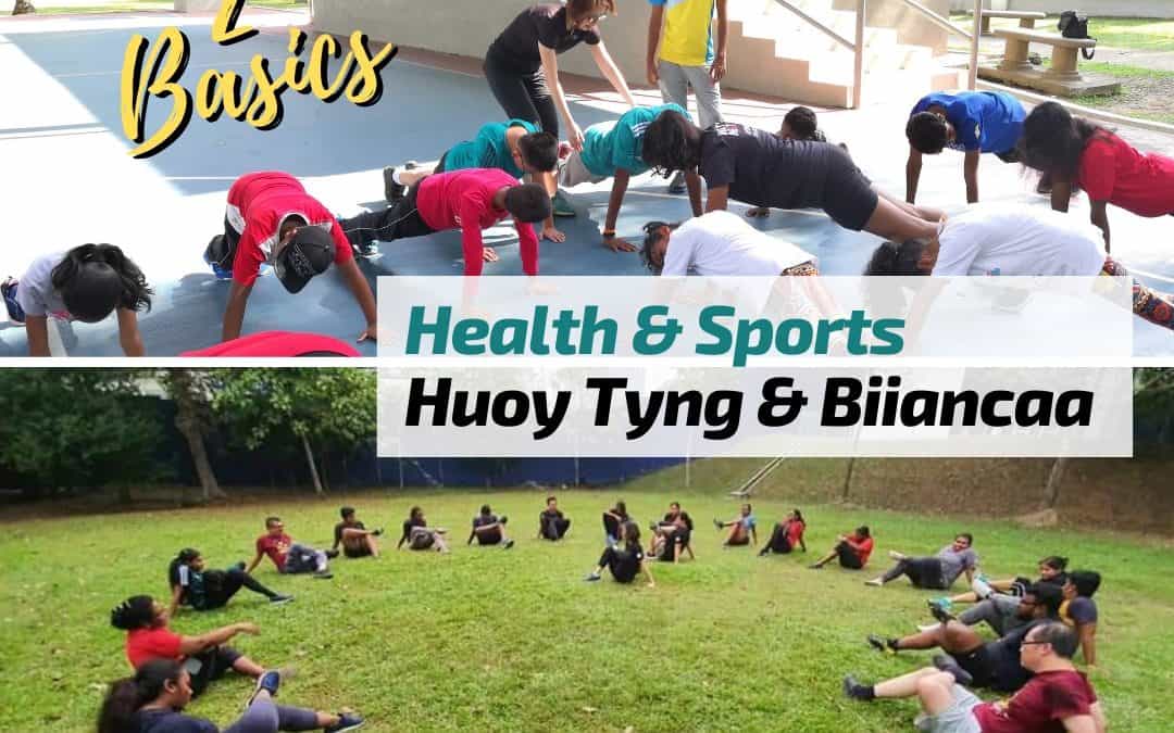 Back To Basics: Health and Sports Workshop! , 27 Sept 2020